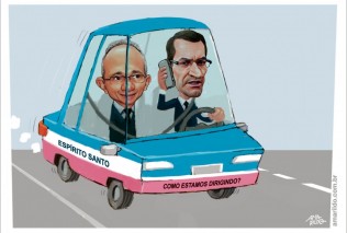 Contarato e Paulo Hartung