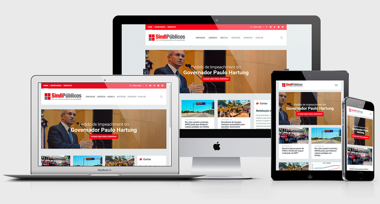 Sindicato reformula portal na internet com novas funcionalidades
